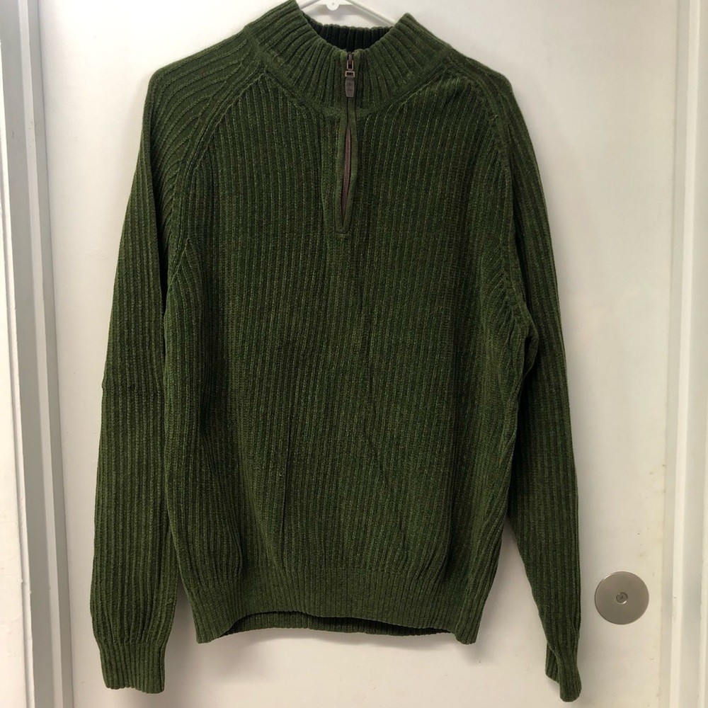Mens Half Zip Sweater Tommy Bahama Size XL